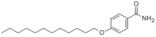 4-正十二烷基苯甲酰胺 结构式
