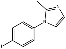 1-(4-Iodo-phenyl)-2-methyl-1H-imidazole 结构式