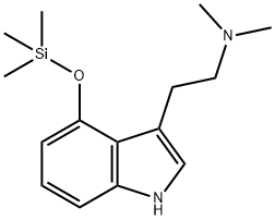N,N-Dimethyl-4-[(trimethylsilyl)oxy]-1H-indole-3-ethanamine 结构式