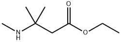 3-甲基-3-(甲基氨基)丁酸乙酯 结构式