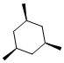 (1α,3α,5α)-1,3,5-三甲基环己烷 结构式