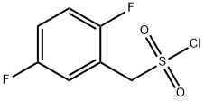 2,5-二氟苄基磺酰氯 结构式