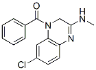 1-benzoyl-7-chloro-1,2-dihydro-3-methylaminoquinoxaline 结构式