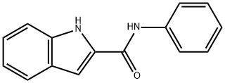 N-Phenyl-1H-indole-2-carboxamide 结构式