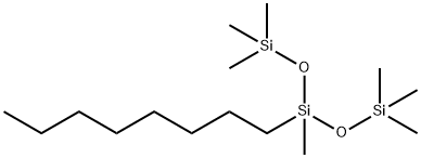 1,1,1,3,5,5,5-庚甲基-3-辛基三硅氧烷 结构式