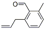 Benzaldehyde, 2-methyl-6-(2-propenyl)- (9CI) 结构式