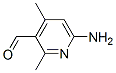 6-氨基-2,4-二甲基烟醛 结构式