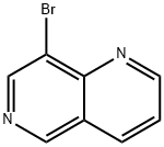 8-溴-1,6-萘吡啶 结构式