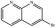 3-溴-1,8-萘啶 结构式