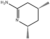 2-Pyridinamine,3,4,5,6-tetrahydro-4,6-dimethyl-,cis-(9CI) 结构式