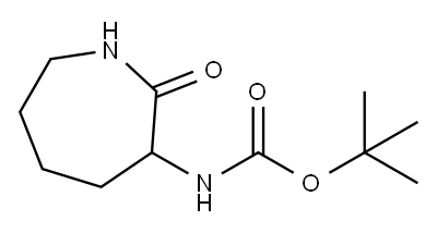 贝西沙星中间体:3-叔丁氧酰胺基氮杂环庚烷 结构式