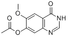 7-ACETOXY-6-METHOXY-3,4-DIHYDROQUINAZODIN-4-ONE