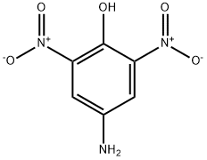 4-氨基-2,6-二硝基-苯酚 结构式