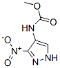 Carbamic  acid,  (3-nitro-1H-pyrazol-4-yl)-,  methyl  ester  (9CI) 结构式