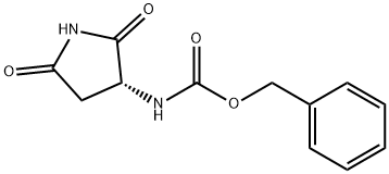 (R)-(2,5-二氧杂吡咯烷-3-基)氨基甲酸酯 结构式