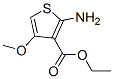 3-Thiophenecarboxylicacid,2-amino-4-methoxy-,ethylester(9CI) 结构式