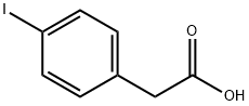 4-碘苯乙酸 结构式