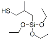 2-methyl-3-(triethoxysilyl)propanethiol 结构式