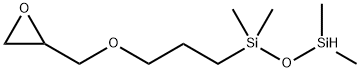 (3-缩水甘油醚丙基)-1,1,3,3-四甲基二硅氧烷 结构式