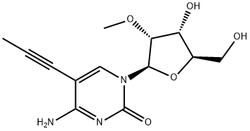 5-(1-PROPYNYL)-2'-O-METHYLCYTIDINE 结构式