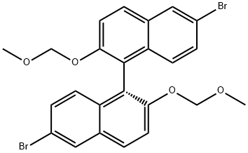 (R)-6,6'-Dibromo-2,2'-bis(methoxymethoxy)-1,1'-binaphthyl