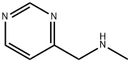 N-甲基-4-嘧啶甲胺 结构式
