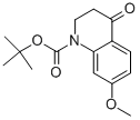 7-甲氧基-4-氧代-3,4-二氢喹啉-1(2H)-羧酸叔丁酯 结构式