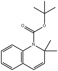tert-butyl 2,2-dimethylquinoline-1(2H)-carboxylate 结构式