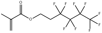 2-(全氟丁基)乙基甲基丙烯酸酯 结构式