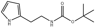 Carbamic acid, [2-(1H-pyrrol-2-yl)ethyl]-, 1,1-dimethylethyl ester (9CI) 结构式