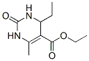 ETHYL 4-ETHYL-6-METHYL-2-OXO-1,2,3,4-TETRAHYDROPYRIMIDINE-5-CARBOXYLATE 结构式
