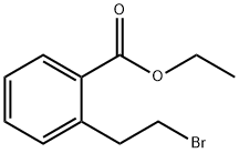 2-(2-溴乙基)苯甲酸乙酯 结构式