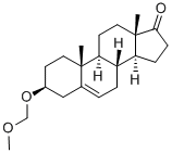 3beta-(methoxymethoxy)androst-5-en-17-one  结构式