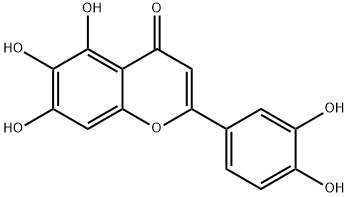 6-羟基木犀草素 结构式