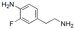 Benzeneethanamine, 4-amino-3-fluoro- (9CI) 结构式