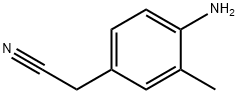 2-(4-氨基-3-甲基苯基)乙腈 结构式
