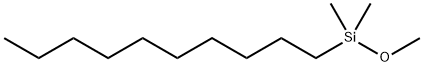正癸二甲基甲氧硅烷 结构式