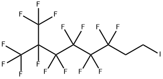 1H,1H,2H,2H-全氟-7-甲基辛基碘化物 结构式