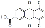 5,8-dichloro-9,10-dihydro-9,10-dioxo-2-anthroic acid 结构式