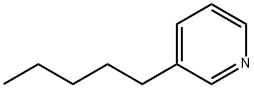 3-戊基吡啶 结构式