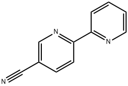 5-氰基-2,2'-联吡啶 结构式