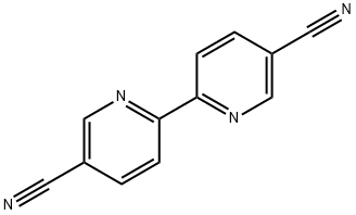 2,2'-联吡啶-5,5'-二甲腈 结构式
