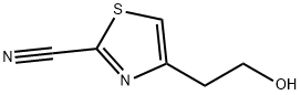 2-Thiazolecarbonitrile,  4-(2-hydroxyethyl)- 结构式