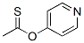 Ethanethioic acid, O-4-pyridinyl ester (9CI) 结构式