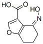 3-Benzofurancarboxylicacid,4,5,6,7-tetrahydro-4-(hydroxyimino)-,(Z)-(9CI) 结构式