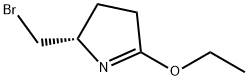 2H-Pyrrole,2-(bromomethyl)-5-ethoxy-3,4-dihydro-,(S)-(9CI) 结构式