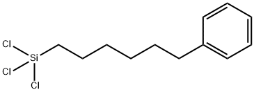 6-苯基己基三氯硅烷 结构式