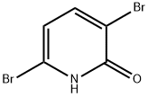 3,6-Dibromo-2-hydroxypyridine 结构式