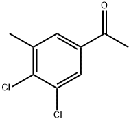 3',4'-Dichloro-5'-methylacetophenone 结构式