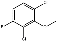 2,6-二氯-3-氟苯甲醚 结构式